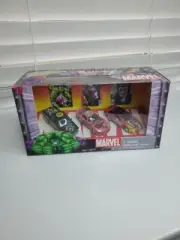 Marvel Character Cars Hulk Spiderman Wolverine 3 Pack Johnny Lightning New