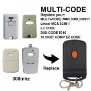 10 Digit Pins EZ Code Digi-Code 5010 MultiCode 308911 Gate Garage Remote Control