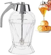 Maple Syrup Holder, Honey Jar Pot with Stand - Maple Syrup Holder Bottle with Stands | Portable Kitchen Tool for Drip Honey Jar Pot, Sugar, Jam and Other Oils