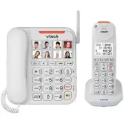 Vtech 80-0825-00 Sn5147 Amplified Corded/Cordless Answering System Big Buttons