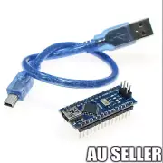New Compatible Arduino Nano V3 16Mhz With Bootloader Mega328p CH340G USB cable