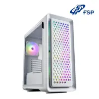 在飛比找momo購物網優惠-【FSP 全漢】全漢 CUT593P ATX 電腦機殼(雙面