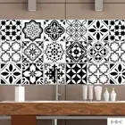 Nordic Waterproof Self-adhesive Tiles Stickers Wall Decal Kitchen Decor(C)