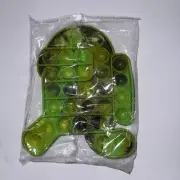 Camo Green Crewmates Are Among Us Silicone Fidget Bubble Popper Sensory Toy