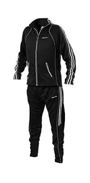 Cliff Keen Freestyle Wrestling Warm-Up Suit BLACK Jacket Pants WS4711 Medium