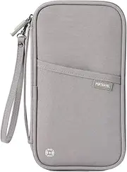 RFID Family Passport Holder Travel Wallet Waterproof Holiday Document Organiser for Credit ID Cards Boarding Passes Flight Tickets Cash and Other Travel Accessories by ManKn