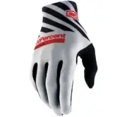 100% Men's Celium Gloves XL Grey 10007-00008