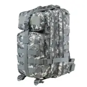 Heavy Duty Tactical MOLLE 24hr Hunting Trekking Rucksack Backpack Digital Camo