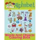 Alphabet Words And Objects Coloring Book: Many Images of Letters, Shapes, Animal and Key Concepts for Early Childhood Learning, Preschool Prep, and Su