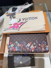 Louis Vuitton x Takashi Murakami Wallet 2025 NEW Japan M14162 [US Seller]