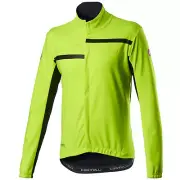 Castelli TRANSITION 2 NWT Windproof Cycling Jacket HI VIZ small S