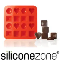 在飛比找PChome24h購物優惠-【Siliconezone 】施理康耐熱圓形造型巧克力模/冰