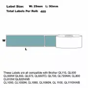 Compatible for Brother DK11201 Refill only blue Address Label QL500 QL570