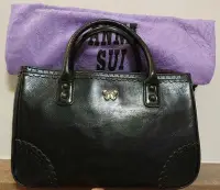 在飛比找Yahoo!奇摩拍賣優惠-agnes b.舖 二手  anna sui 絕版 黑色 真