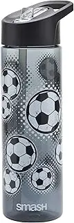 Smash Football/Soccer Water Bottle with Straw 700ml