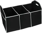 Car Boot Organiser Multi-Pocket Trunk Organizer Large Capacity Folding Storage Bag Trunk Stowing And Tidying Trunk Organizer