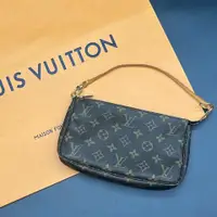 在飛比找PopChill優惠-[二手] Louis Vuitton LV 老花字紋腋下包/