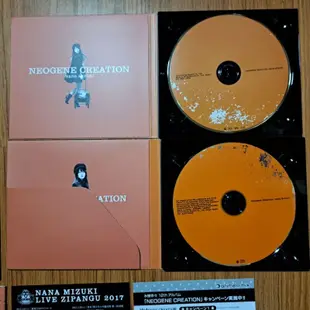 水樹奈奈 NANA MIZUKI 第12張專輯 NEOGENE CREATION 日版 初回限定盤 CD+BD 近全新