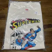 Vintage Dead stock Superman T-Shirt Kids Small 6-8 New 1977 Dc NWT Rare!