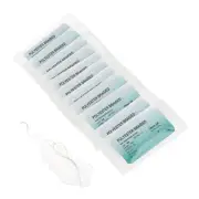 12 Pcs Polyester Braided Medical Needle Suture Monofilament Thread Practice K CR