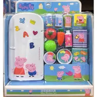 在飛比找蝦皮購物優惠-粉紅豬小妹冰箱組 佩佩豬冰箱組 冰箱組 佩佩豬冰箱組玩具 粉