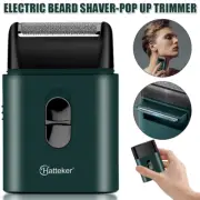 Mini Electric Shaver Trimmer Razor USB Hair Beard Shaving Machine Pop-UP Trimmer
