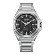 CITIZEN Series 8 Automatic Stainless Steel 40 MM Black Dial Watch NB6050-51E