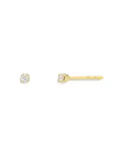 Zoe Lev 14K Yellow Gold Diamond Mini Stud Earrings