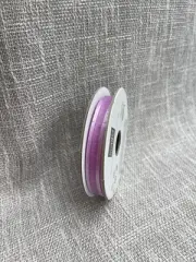 Stampin Up Open Weave Fresh Freesia Ribbon Purple 155615 3/8” 10 Yards