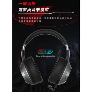 EDIFIER 漫步者 G33BT 頂級電競耳罩式藍牙耳機 無線低延遲 降噪麥克風 RGB燈光 | 強棒電子專賣店