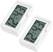 TOKIDNY Digital Car Dashboard Clock Student's Mini Table Clock Quadrilateral Shape Silent Movement Car Watch Accessories for Boys and Girls