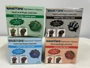 4 Assorted Pack CanDo Digi-Extend n' Squeeze Hand Exercisers-Brand New-