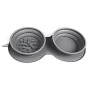 Collapsible Dog Bowl Slow Feeder