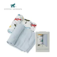 在飛比找誠品線上優惠-Little Unicorn竹纖維紗布巾兩入組/ 飛機總動員