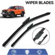 Wiper Front Wiper Blades for WEY Tank 300 2022 - 2024 Windshield Clean 18"+18''