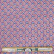 Quilting Patchwork Fabric TILDA Cotton Beach Flower Coral 50x55cm FQ