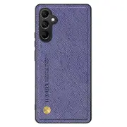 For Samsung Galaxy A24 4G (162.1 x 77.6 x 8.3mm) Cell Phone Case Cross Texture Back Cover Support Ca