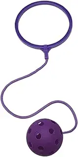Ankle Skip Ball, Single-Leg Swing Rotating Soft Jumping Ring Assorted Colors, Coordination Fitness Sports Ball Outside Exercise Skipping Toy for Boys Girls