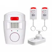 Home Window Door Burglar Security Alarm System Sensor&2 Remote Control
