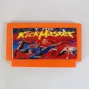 Royal Retro Kick Master 60 Pin Orenge Color Game Card For 8 Bit Subor Game Player