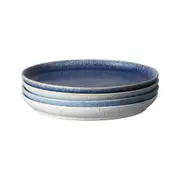 Denby Studio Dinner Plates Blue 26cm (Set of 4)