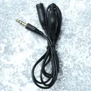 Black Audio Extension Cable Audio Cable Adapter Speakers Stereo Headphone