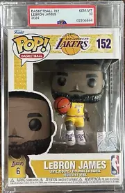 LeBron James Basketball 152 Funko Pop! PSA 10 GEM MINT