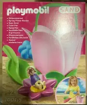 NEW PLAYMOBIL 70065 Sand Spring Flower Bucket Beach Toy Playset includes shovel