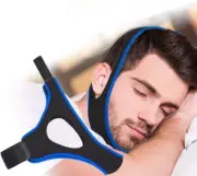 Universal Snoring Devices Adjustable, Chin Strap, Sleep Apnea, Jaw Solution