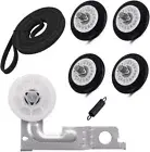Dryer Roller Repair Kit For L G DLE5977B DLE5977S DLE5977W DLE7177RM DLGX3571W