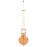 Grandfather Clock Pendulum Replacement for Quartz Movement Wall Accessories