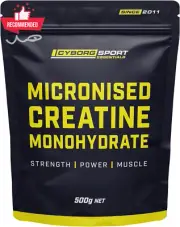 Micronised Creatine Monohydrate 500g - Pharmaceutical Grade, 100 Serves