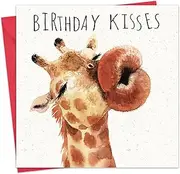 Twizler Funny Birthday Card Giraffe - Funny Cards Blank - Women - Funny Birthday Cards Her - Happy Birthday Card Her - Female Birthday Card - Cards Birthday Girl - Funny Animal Birthday Card For Her