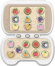 WJnflQN Quick Push Game Console - Electronic Fun Multiplayer Game - Travel Sensory Fidget Toy for Boys and Girls, Exercise Reaction Ability and Improve Concentration